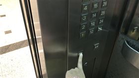 電梯、按電梯示意圖