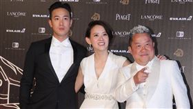 金馬,金馬53,金馬獎,紅毯,星光,曾志偉,曾寶儀,曾國祥（圖／記者邱榮吉攝）