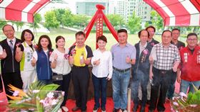 滿足高鐵特區發展需求 盧秀燕主持烏日旭光國小新校舍開工（圖／台中市政府）
