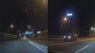 台65逆向　休旅車倒車狂飆33秒