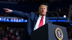 ▲川普的競選活動。（圖／翻攝自推特）