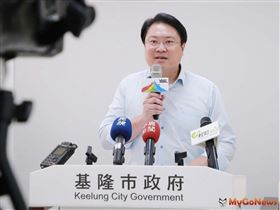 林右昌：現有方案還不夠好，輕軌捷運與台鐵不一定是二擇一的選擇（圖／基隆市政府）