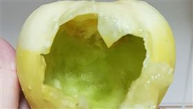 香瓜,室溫,大洞,過熟。(圖/網友授權提供)