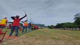 結合原住民射箭比賽！台東大武分局「青春專案」保護青少年▲。（圖／台東大武分局提供）