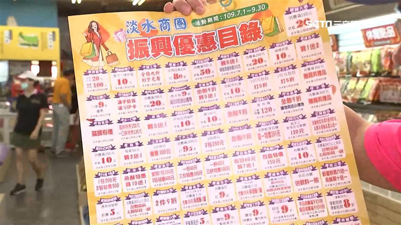 放大三倍券　淡水商圈聯合推優惠搶客