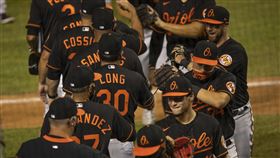 ▲金鶯全場19支安打11：0完封國民。（圖／美聯社／達志影像）