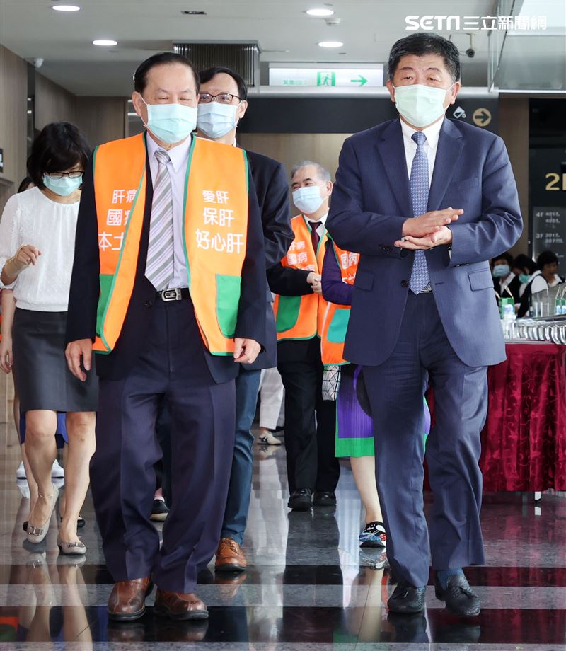 肝基會26周年慶衛生福利部部長到場祝賀。（記者邱榮吉/攝影）