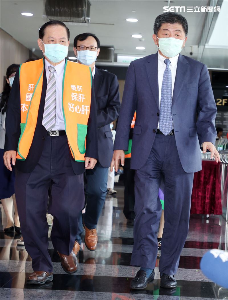 肝基會26周年慶衛生福利部部長到場祝賀。（記者邱榮吉/攝影）