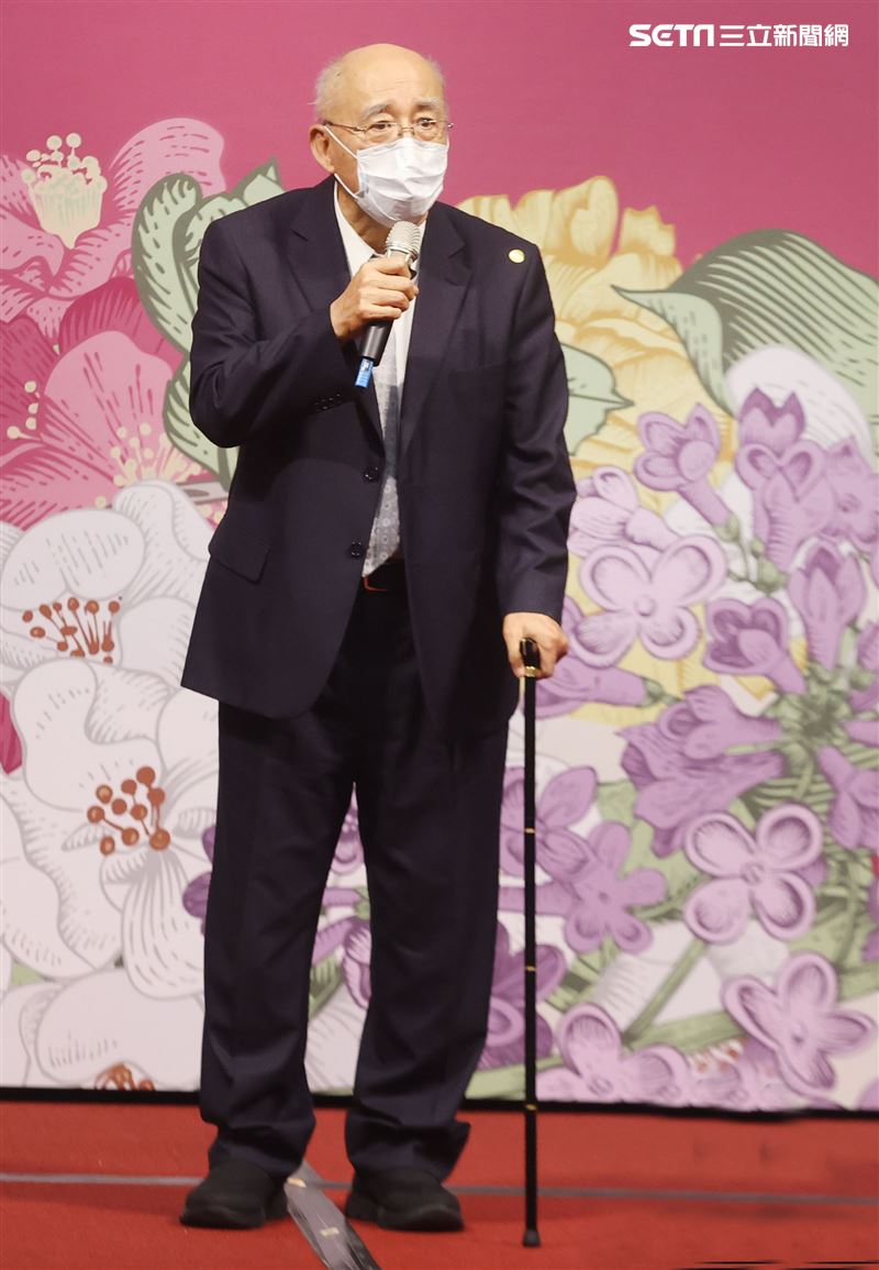 吳伯雄出席肝基會26周年慶。（記者邱榮吉/攝影）