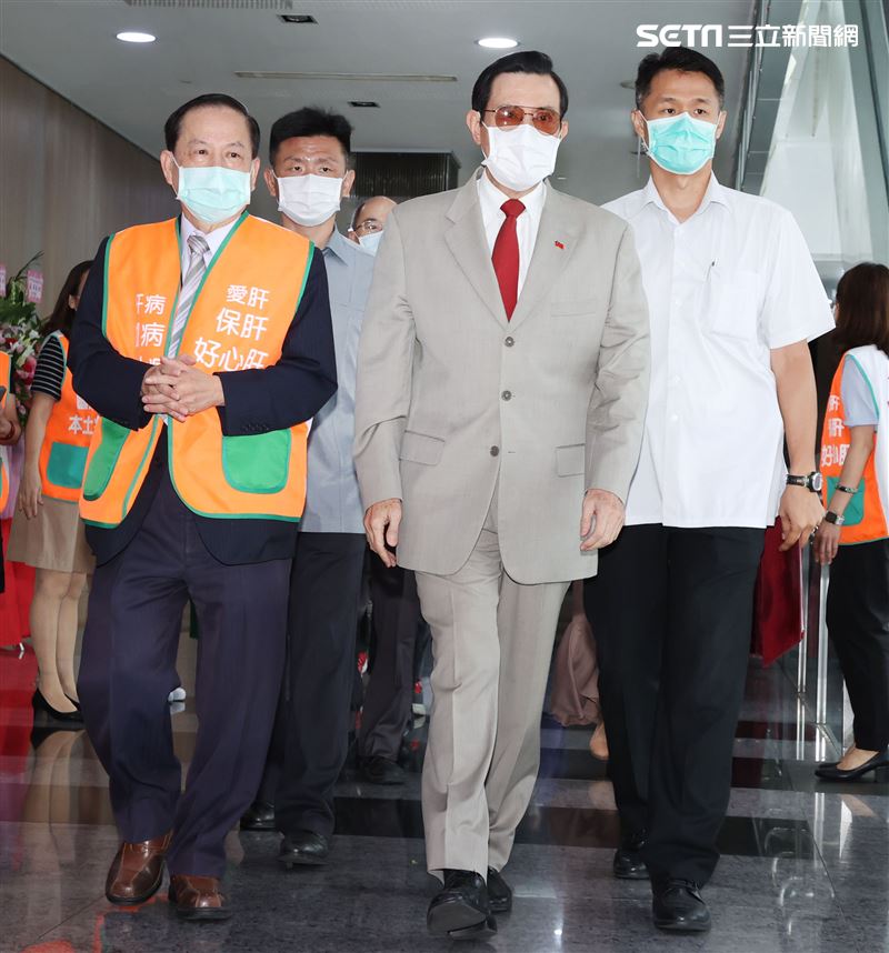 前總統馬英九出席肝基會26周年慶。（記者邱榮吉/攝影）