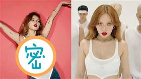 泫雅大跳「撫胸舞」。（圖／翻攝自泫雅IG）