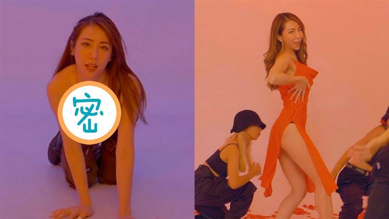 動感女神激秀下腰　渾圓美胸危險視角