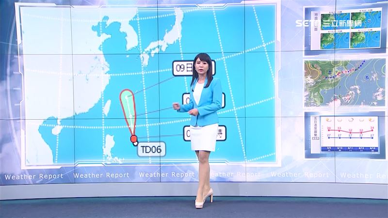 明高溫飆34度　颱風最快今晚生成