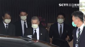前日本首相森喜朗抵台。