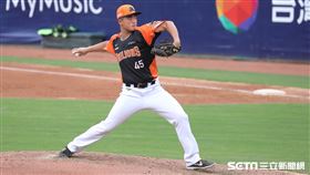 ▲統一獅先發投手施子謙。（圖／記者劉彥池攝影）
