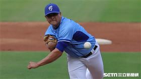 ▲富邦悍將先發投手邦威。（圖／記者劉彥池攝影）