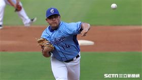 ▲富邦悍將先發投手邦威。（圖／記者劉彥池攝影）