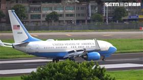 美國,衛生部長,艾薩,專機,松山機場
天梯攝機隊提供