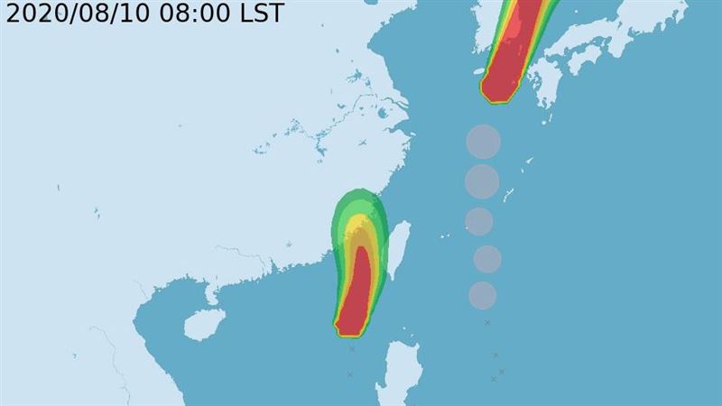 「米克拉」海陸警齊發　2區域列警戒