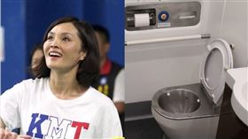 李眉蓁,馬桶,翻攝自維基百科,臉書,組合圖