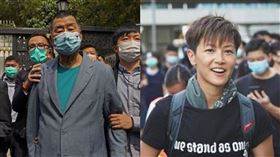 黎智英 何韻詩/達志 IG