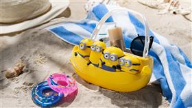 速食店推出小小兵置物籃，全台7萬個。（圖／業者提供）