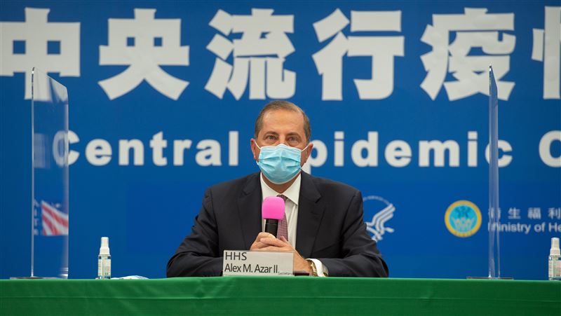 艾薩同框陳時中　讚台灣防疫世界級