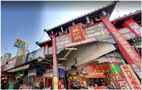 新竹都城隍廟商圈。 (圖／三立新聞網)