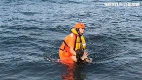 溺水,晨泳,高雄,旗津,風車公園,暗流（圖／翻攝畫面）