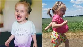 蘿芮與自己的小肚肚相處融洽。（圖／翻攝自Kelly N Sean Phizacklea臉書）