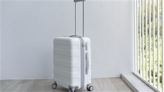 買千送百！MUJI簡約白行李箱開賣