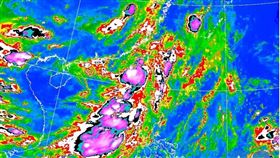 颱風,米克拉,衛星雲圖（圖／中央氣象局）