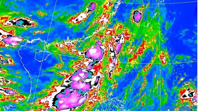 米克拉發胖！9縣市入夜豪大雨開炸