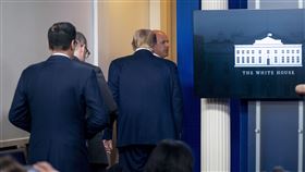 白宮外傳槍響1人疑中彈！川普中斷記者會　被緊急護送下台
圖/美聯社/達志影像