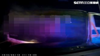 貨車拒檢飆逃20公里　國道倒車撞警