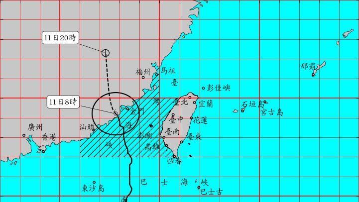 新／米克拉颱遠離　3地區嚴防豪雨