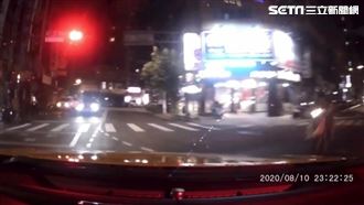 小黃違規左轉　害騎士噴飛斷腿