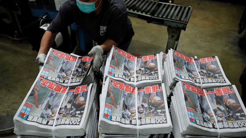 港人撐蘋果！壹傳媒股價大漲209%