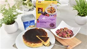 ▲桂格福樂星級主廚餐車_星級料理_巴斯克起司蛋糕。（圖／業者提供）