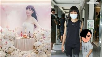 丫子素顏現身悼念　難忘羅霈穎這句話