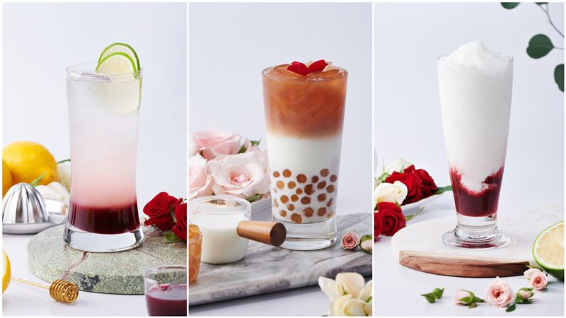 少女必喝！台中手搖飲推「大奶瑰蜜」