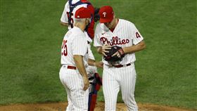 ▲費城人後援投手皮維塔（Nick Pivetta）0.1局失6分。（圖／美聯社／達志影像）