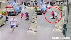 台中大甲搶皮包／翻攝畫面