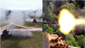 ▲近日解放軍第75集團軍某合成旅在南海海岸，進行對空火力實彈射擊演練。（圖／取自央視軍事）
