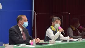 台灣與美國衛生部簽署「醫衛合作瞭解備忘錄」。美國衛生部長艾薩（Alex Azar）,陳時中,CDC（圖／中央流行疫情指揮中心提供）