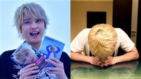 手越祐也出書爆舊情遭砲轟，拍片向一眾女星們道歉。（圖／翻攝自手越祐也チャンネルYouTube）