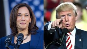 賀錦麗、川普（圖／翻攝自賀錦麗、川普臉書）