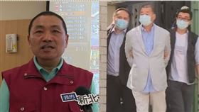 侯友宜,黎智英,組合圖(黎智英為AP授權)