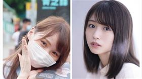 周庭與長濱禰留（組合圖／翻攝自推特與IG）