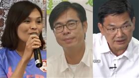 陳其邁,李眉蓁,吳益政空戰。（組合圖）